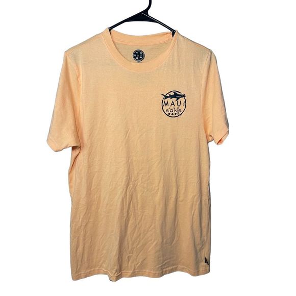 Maui and Sons Orange Tshirt Size Medium - Picture 2 of 4